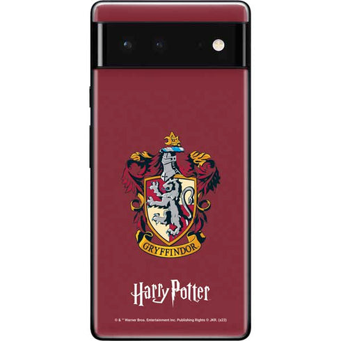 Wizarding World Harry Potter Gryffindor House Crest Google Pixel 6 Skin
